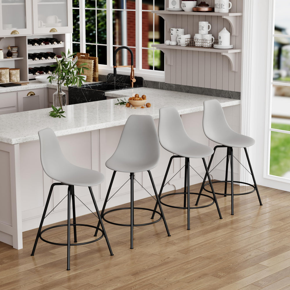 Andeworld Bar Stools (Set of 4) - From Where - 