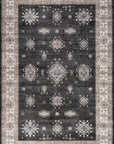 Andrea Bordered Spill Proof Washable Rug - From Where Finds - 