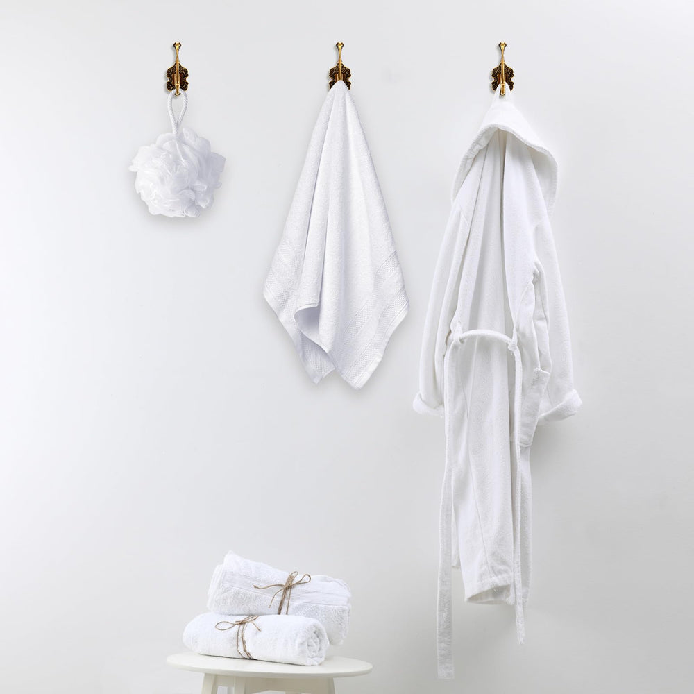 Antique Brass Wall Hooks (Set of 8) - From Where - 