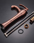 Antique Copper Basin Sink Faucet - From Where - 