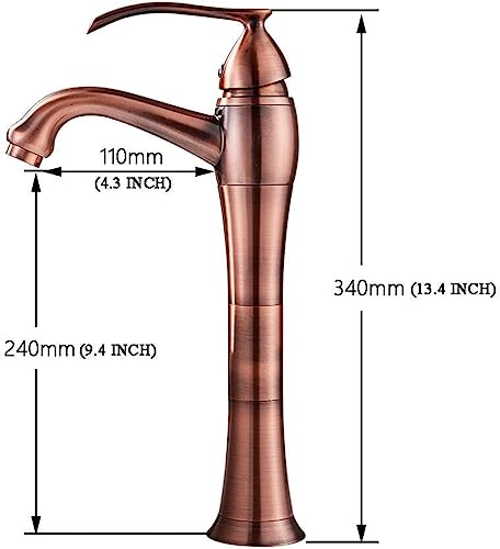 Antique Copper Basin Sink Faucet - From Where - 