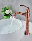 Antique Copper Basin Sink Faucet - From Where - 