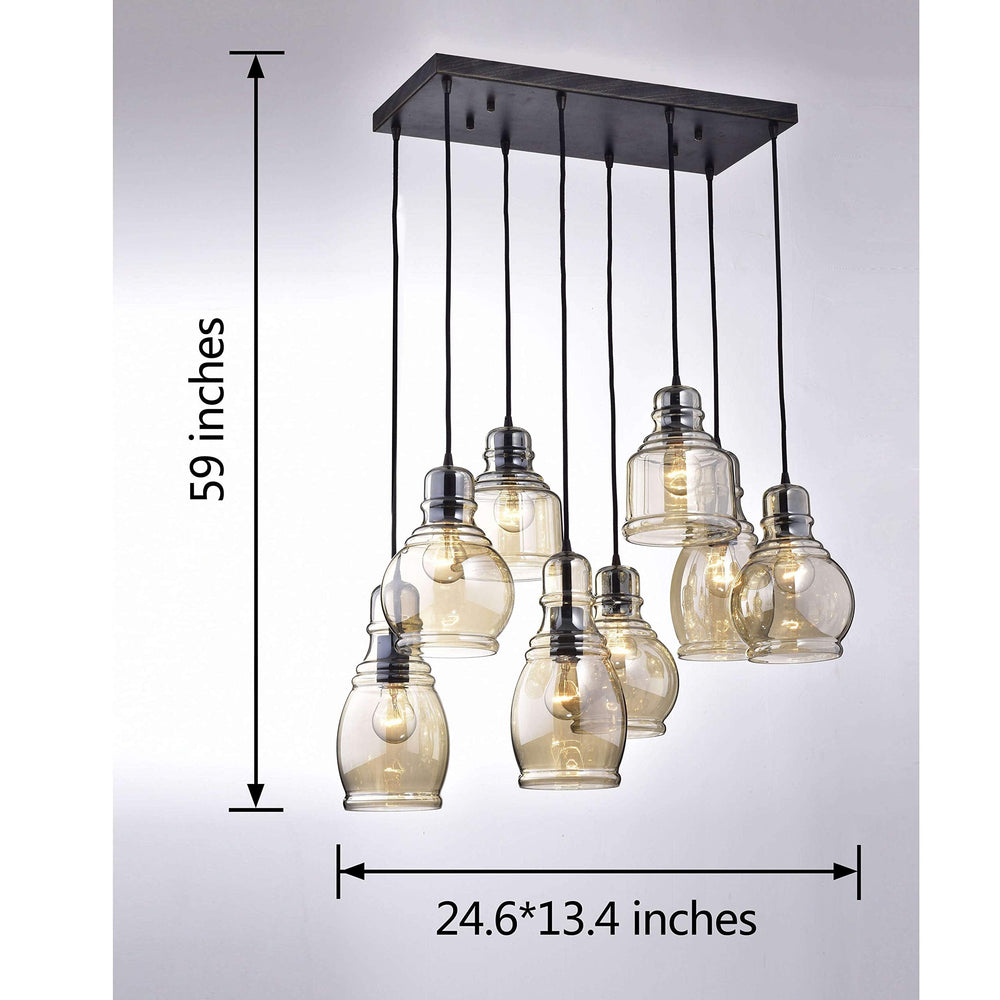 Antique Glass Pendant Lights - From Where - 