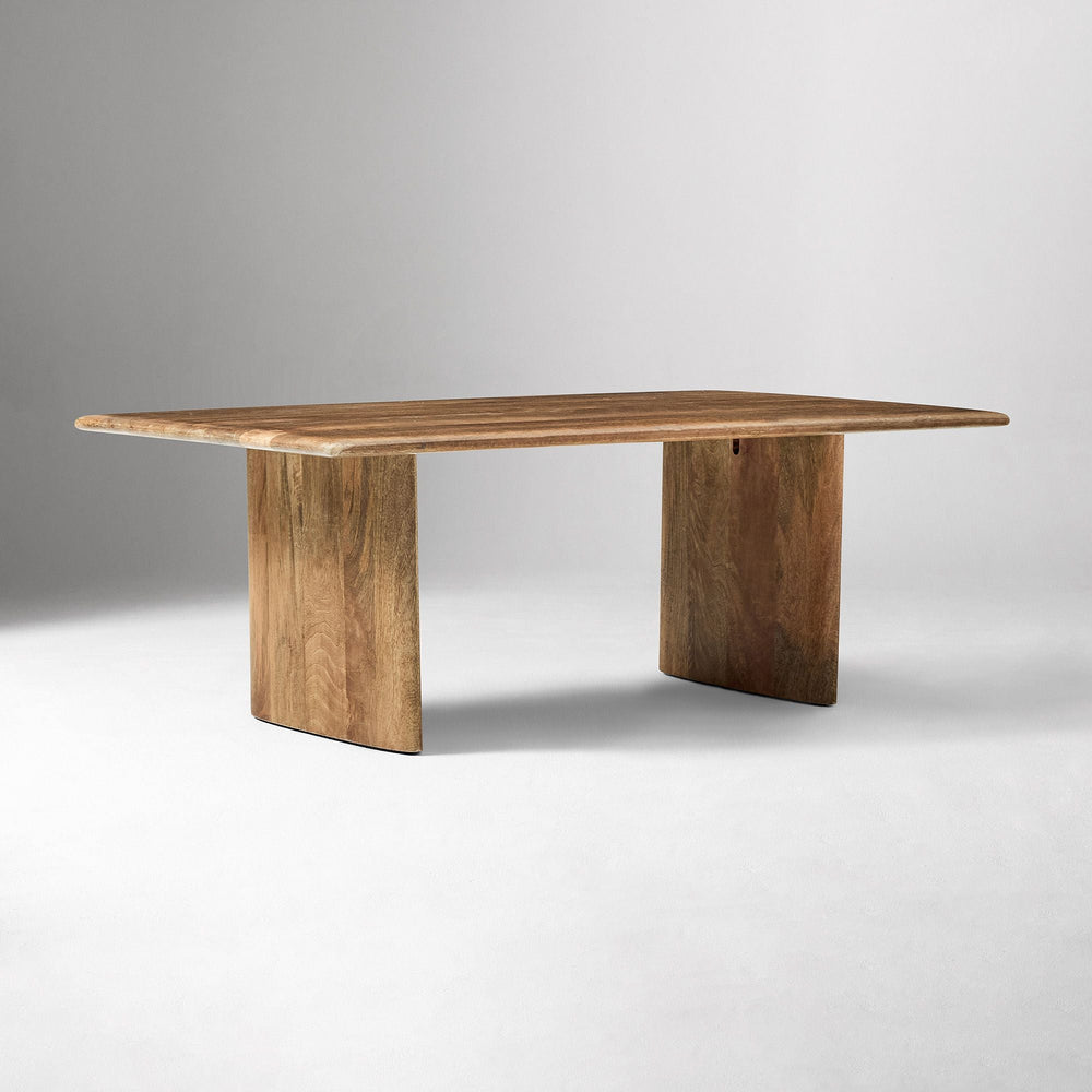 Anton Solid Wood Coffee Table (44") - From Where Finds -
