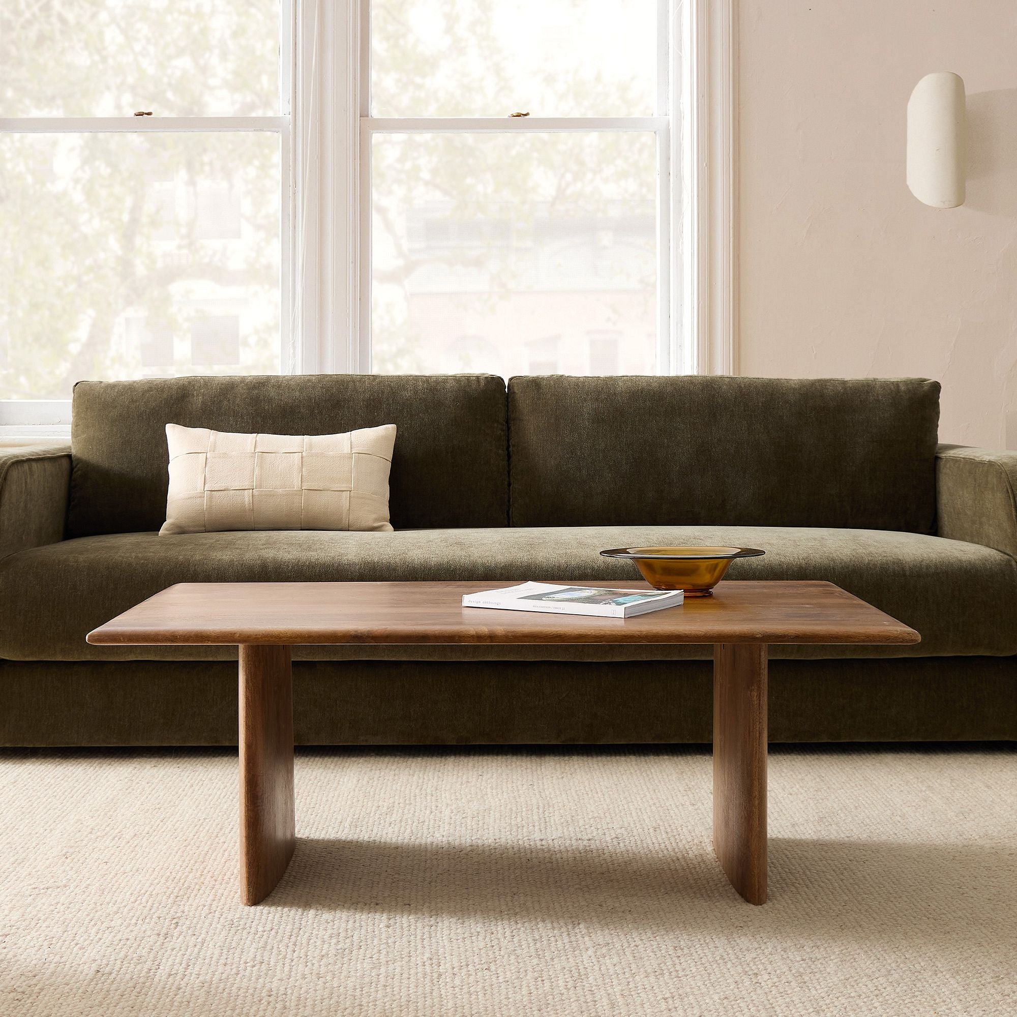 Anton Solid Wood Coffee Table - From Where - 