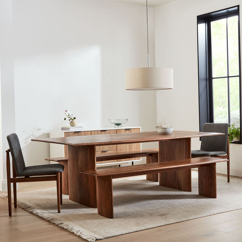 Anton Solid Wood Dining Table (86&quot;) - From Where - 