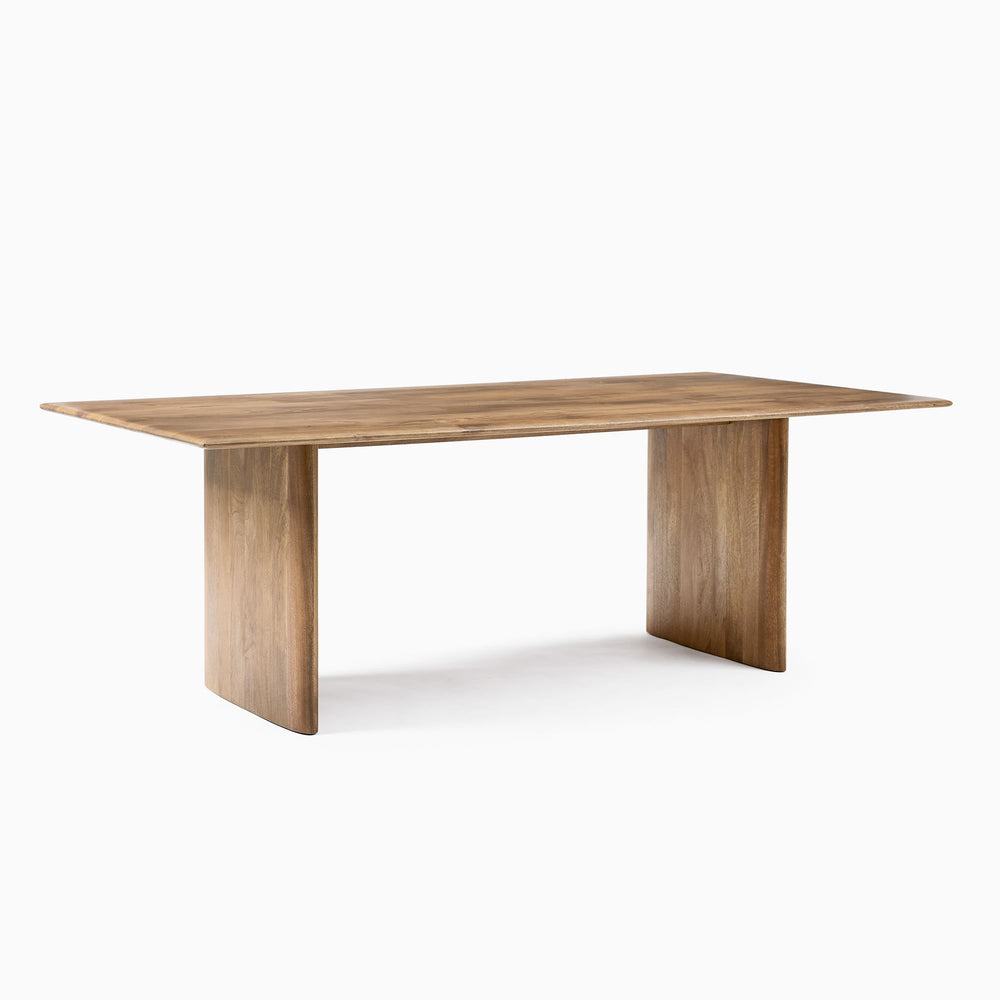 Anton Solid Wood Dining Table (86&quot;) - From Where - 