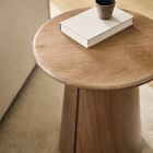 Anton Solid Wood Side Table (20") - From Where - 