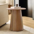 Anton Solid Wood Side Table (20") - From Where - 