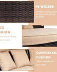Antwan Wicker Patio Daybed - From Where - 