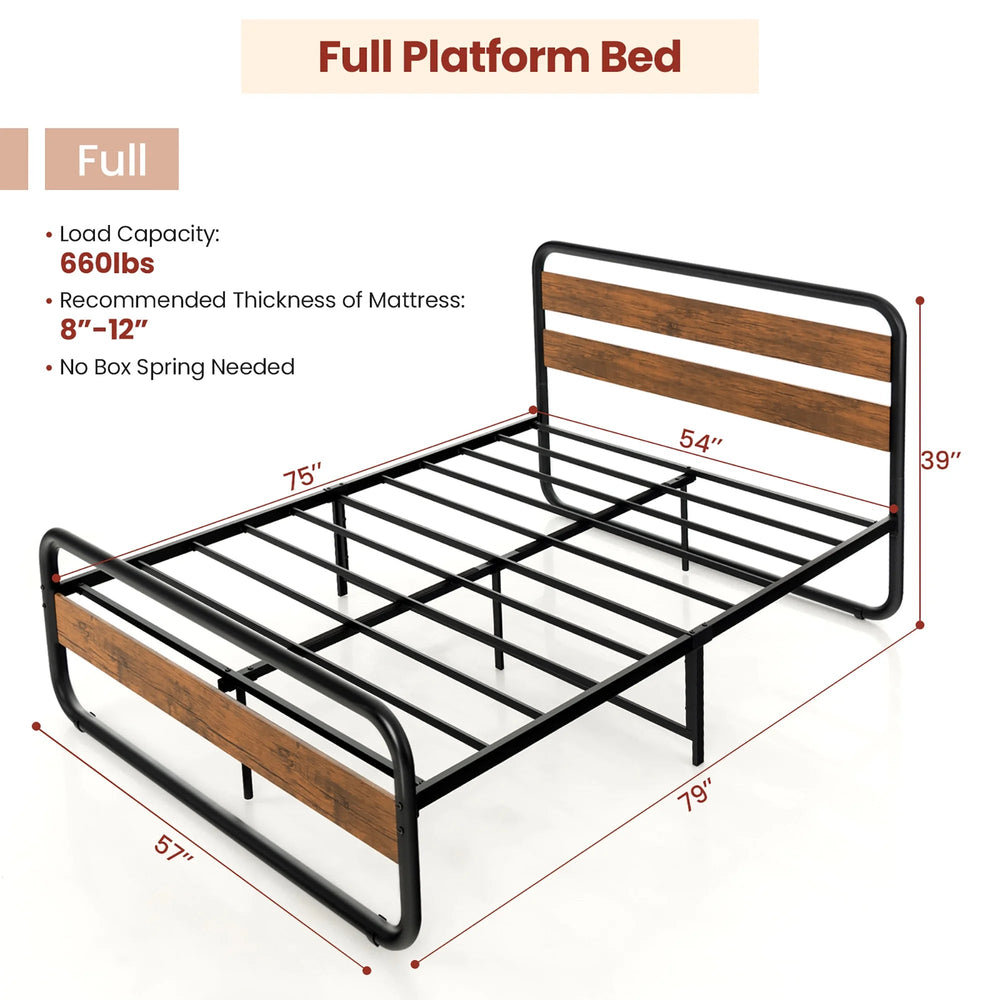 Arc Metal Bed Frame - From Where -