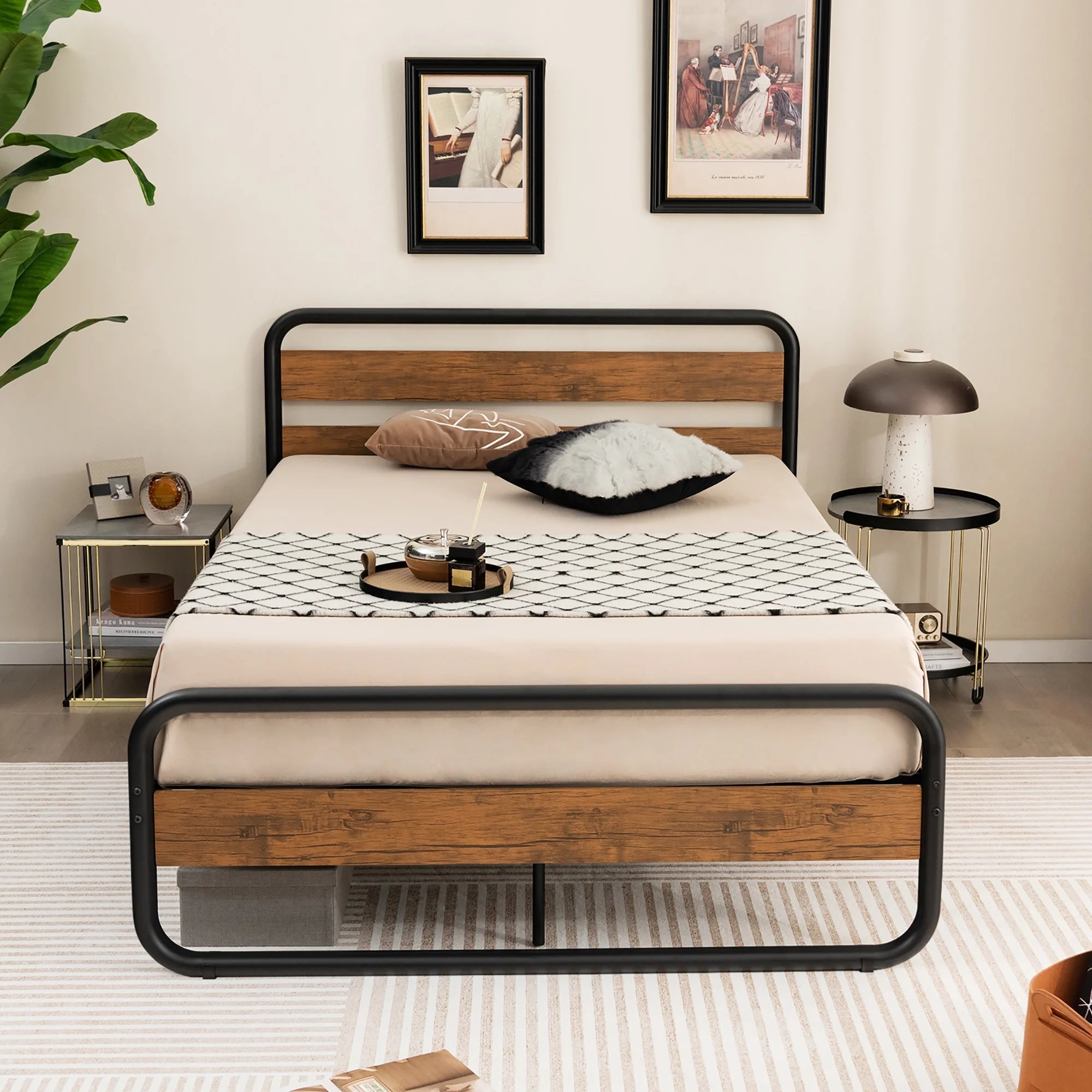 Arc Metal Bed Frame - From Where - 