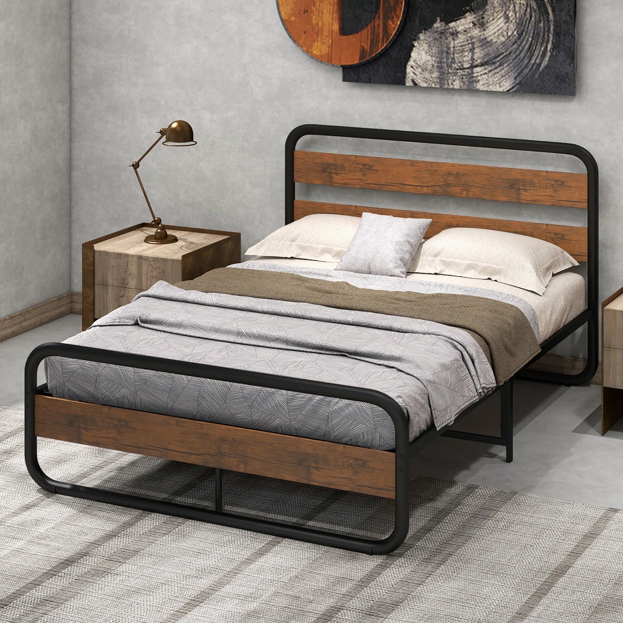Arc Metal Bed Frame - From Where - 