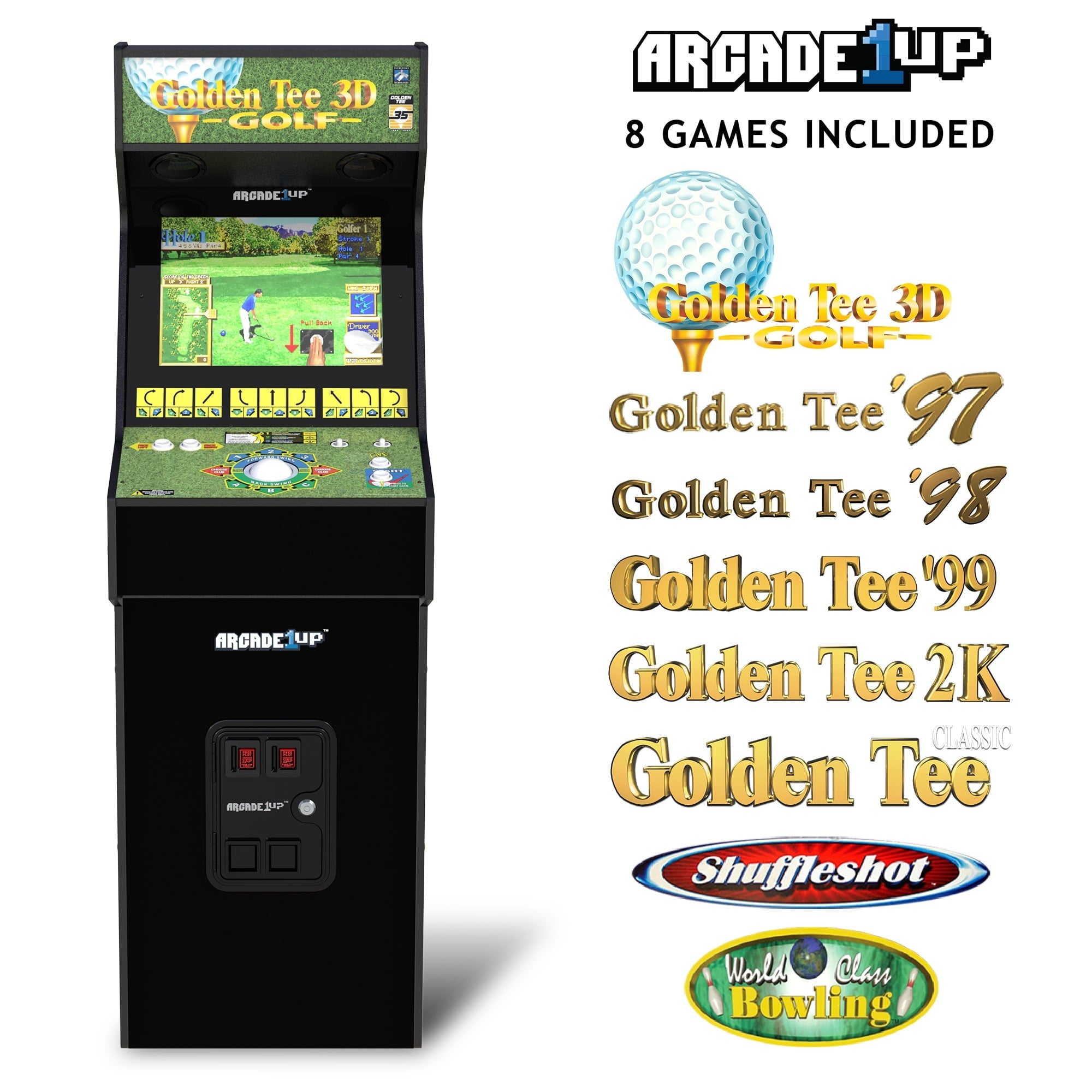 Arcade1Up Golden Tee Arcade Machine - From Where - 