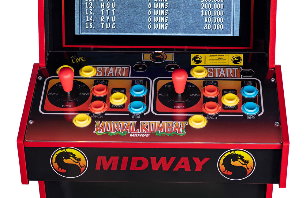 Arcade1Up Mortal Kombat Arcade Machine - From Where - 