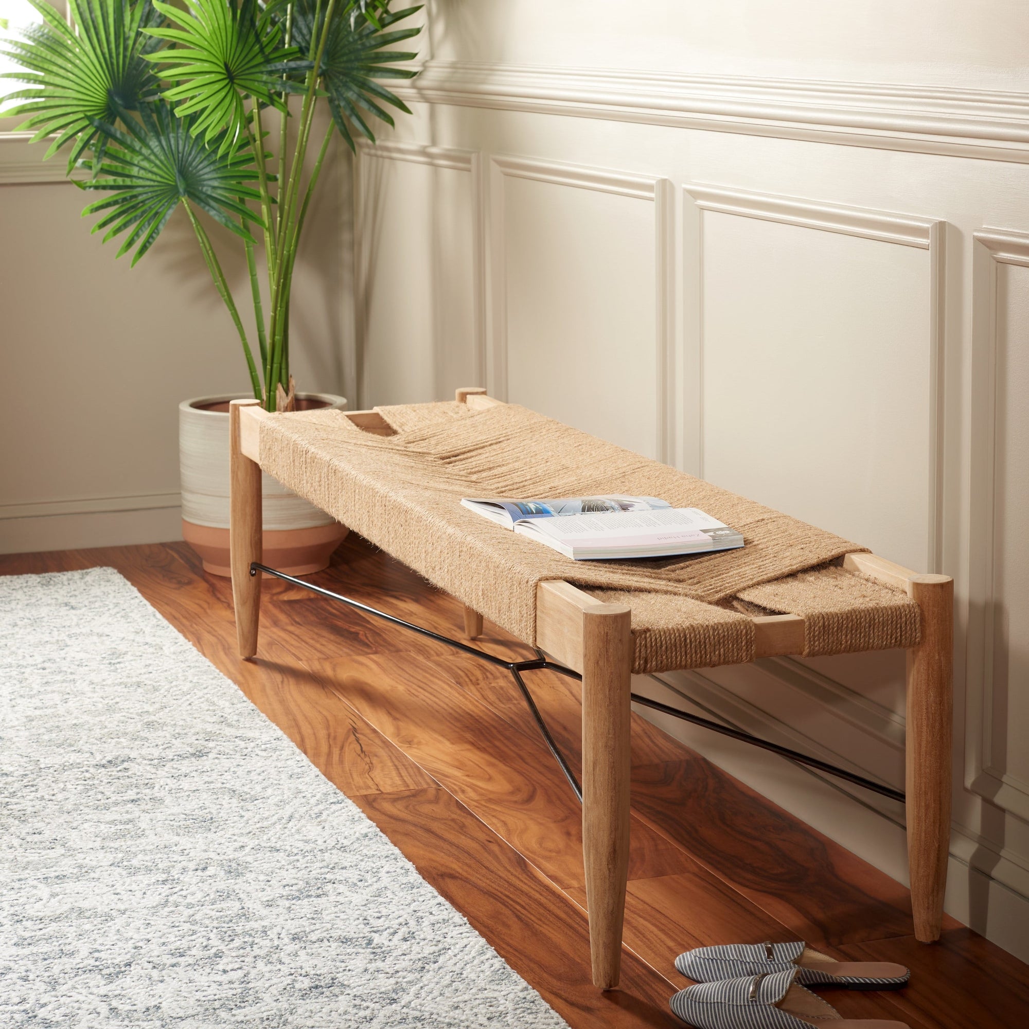 Arcana Jute Bench - From Where - 