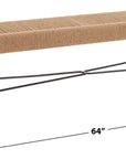 Arcana Jute Bench - From Where - 