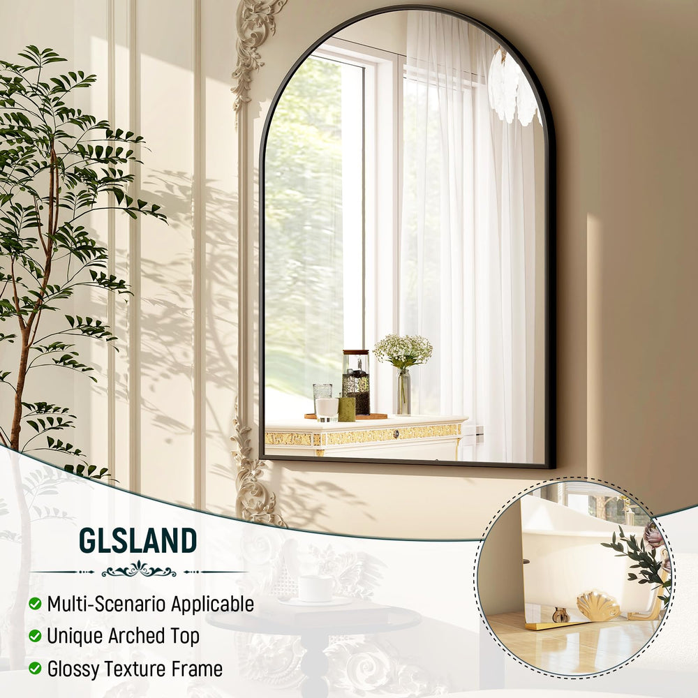 Arched Wall Mounted Vanity Mirror - From Where - 