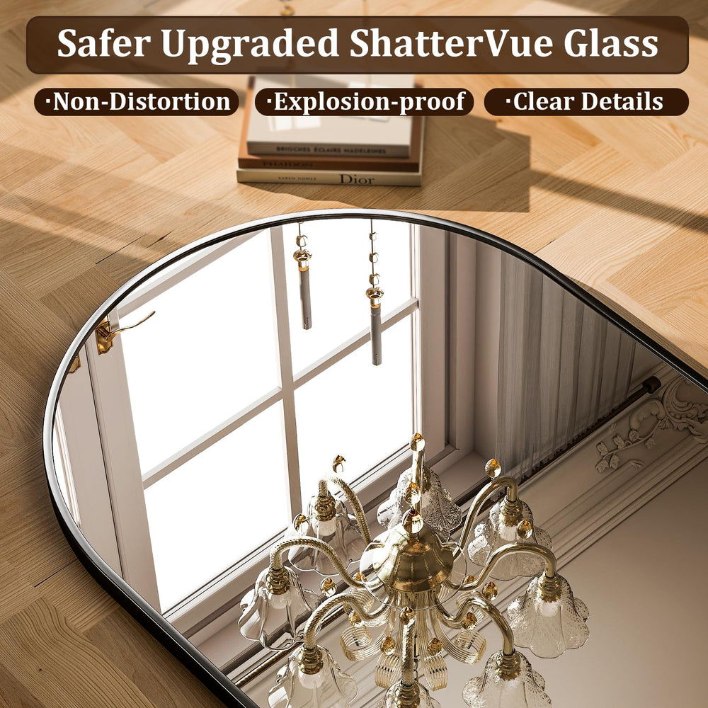 Arched Wall Mounted Vanity Mirror - From Where - 