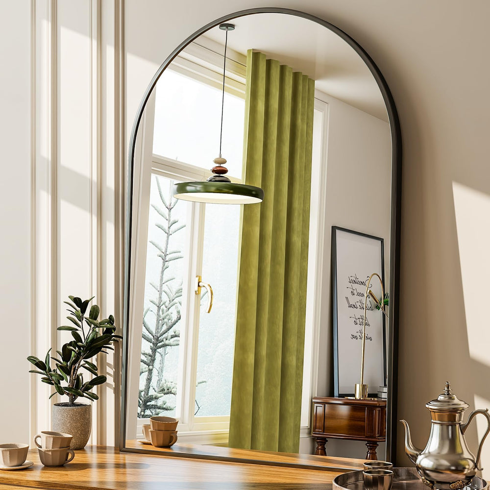 Arched Wall Mounted Vanity Mirror - From Where - 