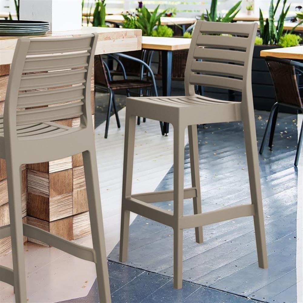 Ares Resin Barstool (Set of 2) - From Where - 