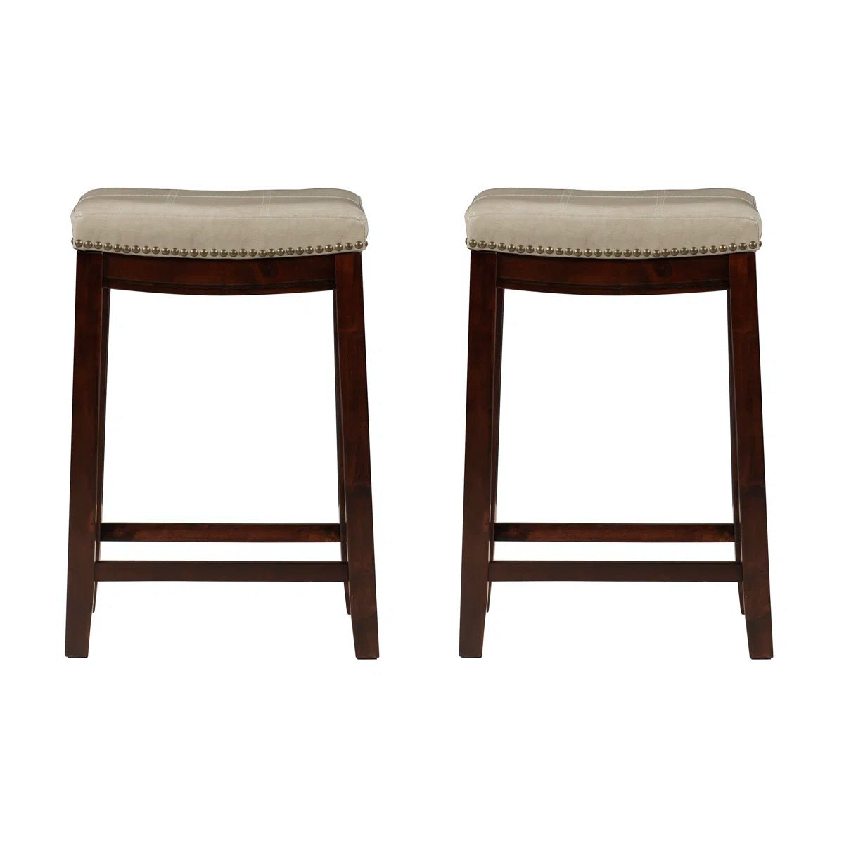 Arlyce Backless Counter Stool (Set of 2) - From Where - 