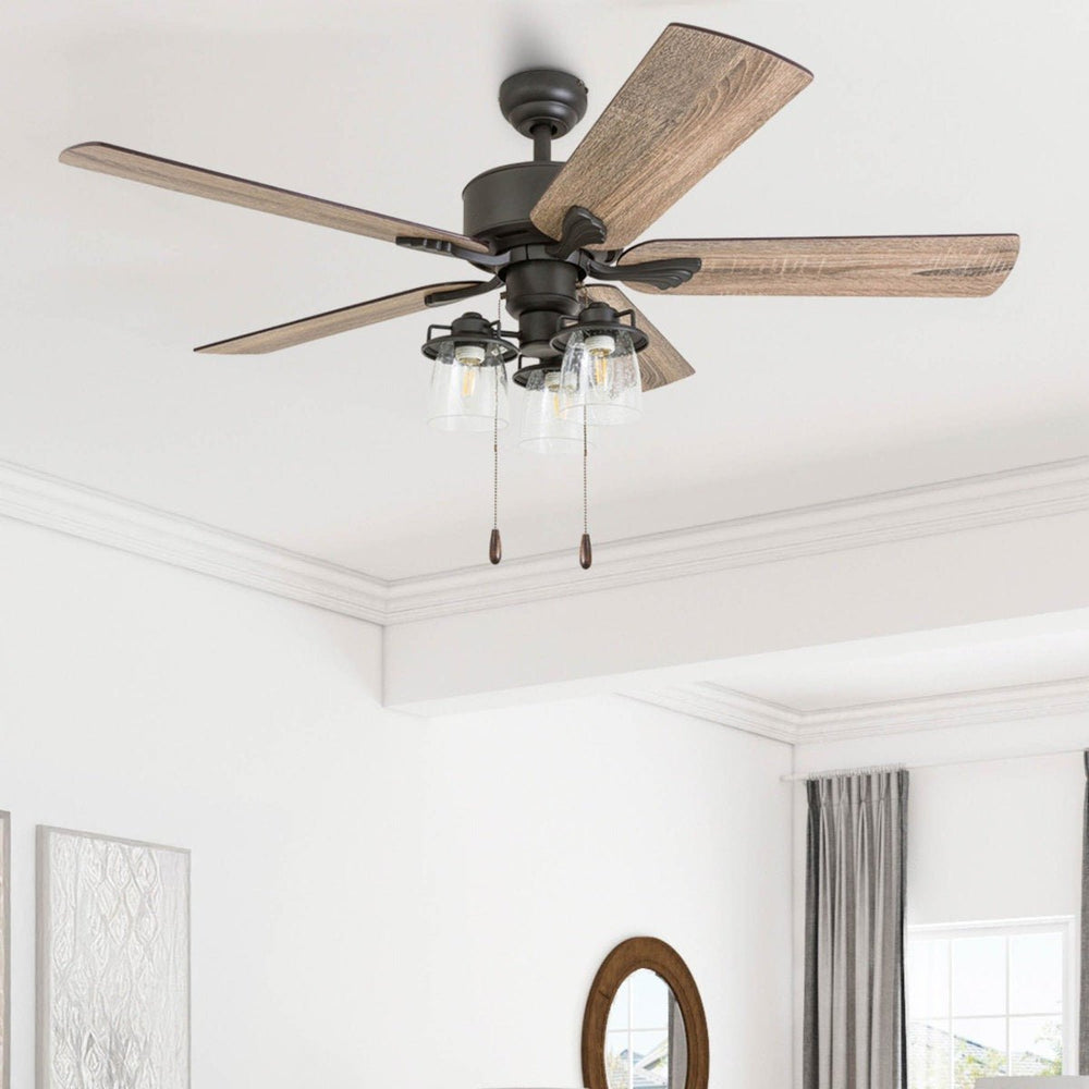 Armandino 52&#39;&#39; Ceiling Fan with LED Lights - From Where - 