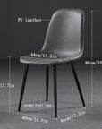 Armless Dining Chair (Set of 4) - From Where - 