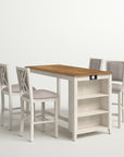 Arnott 5 - Piece Solid Wood Dining Set - From Where - 