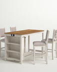 Arnott 5 - Piece Solid Wood Dining Set - From Where - 