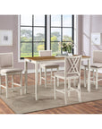 Arnott 5 - Piece Solid Wood Dining Set - From Where - 