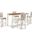 Arnott 5 - Piece Solid Wood Dining Set - From Where - 