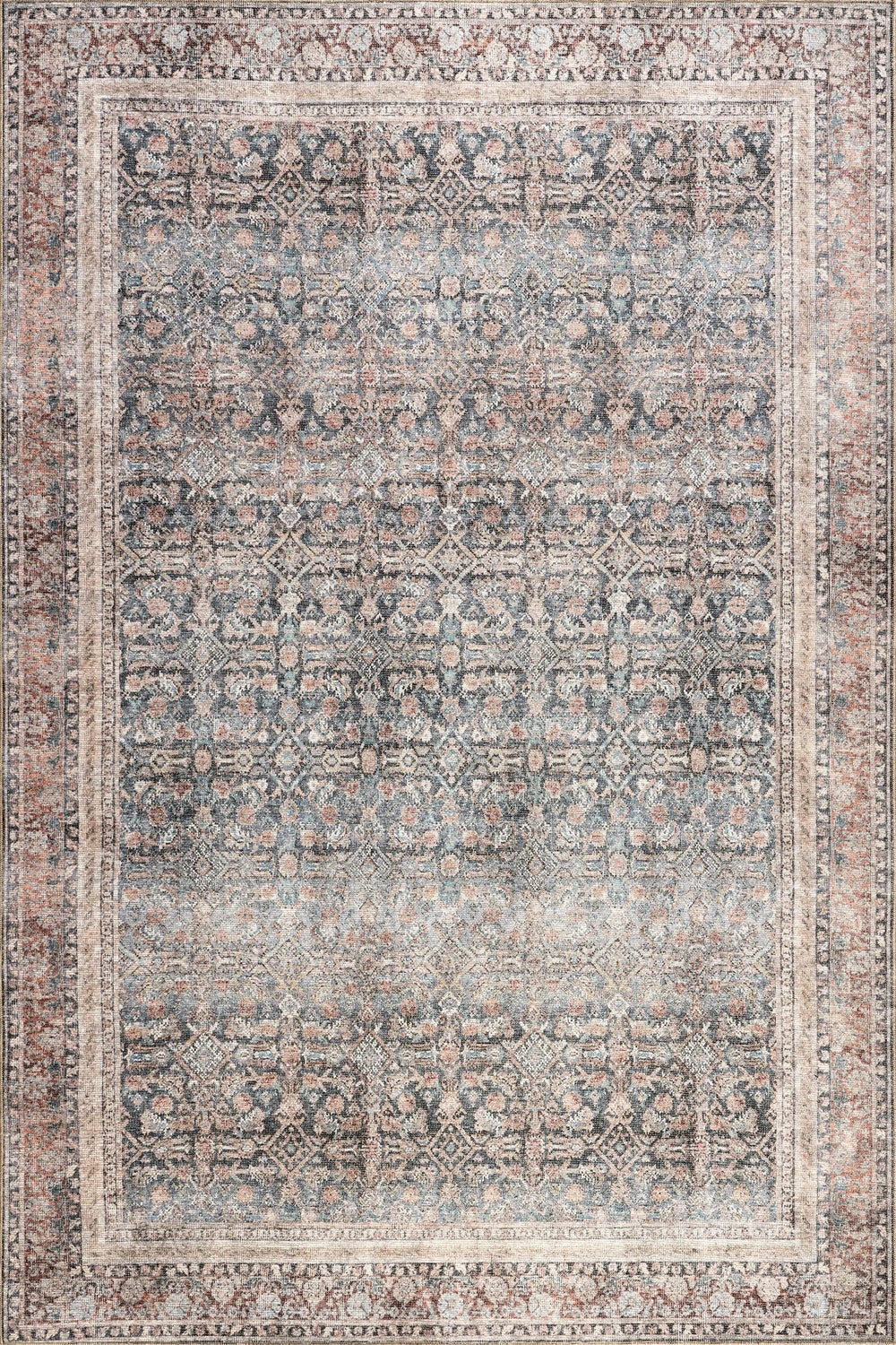 Artemis Vintage Medallion Rug - From Where Finds -