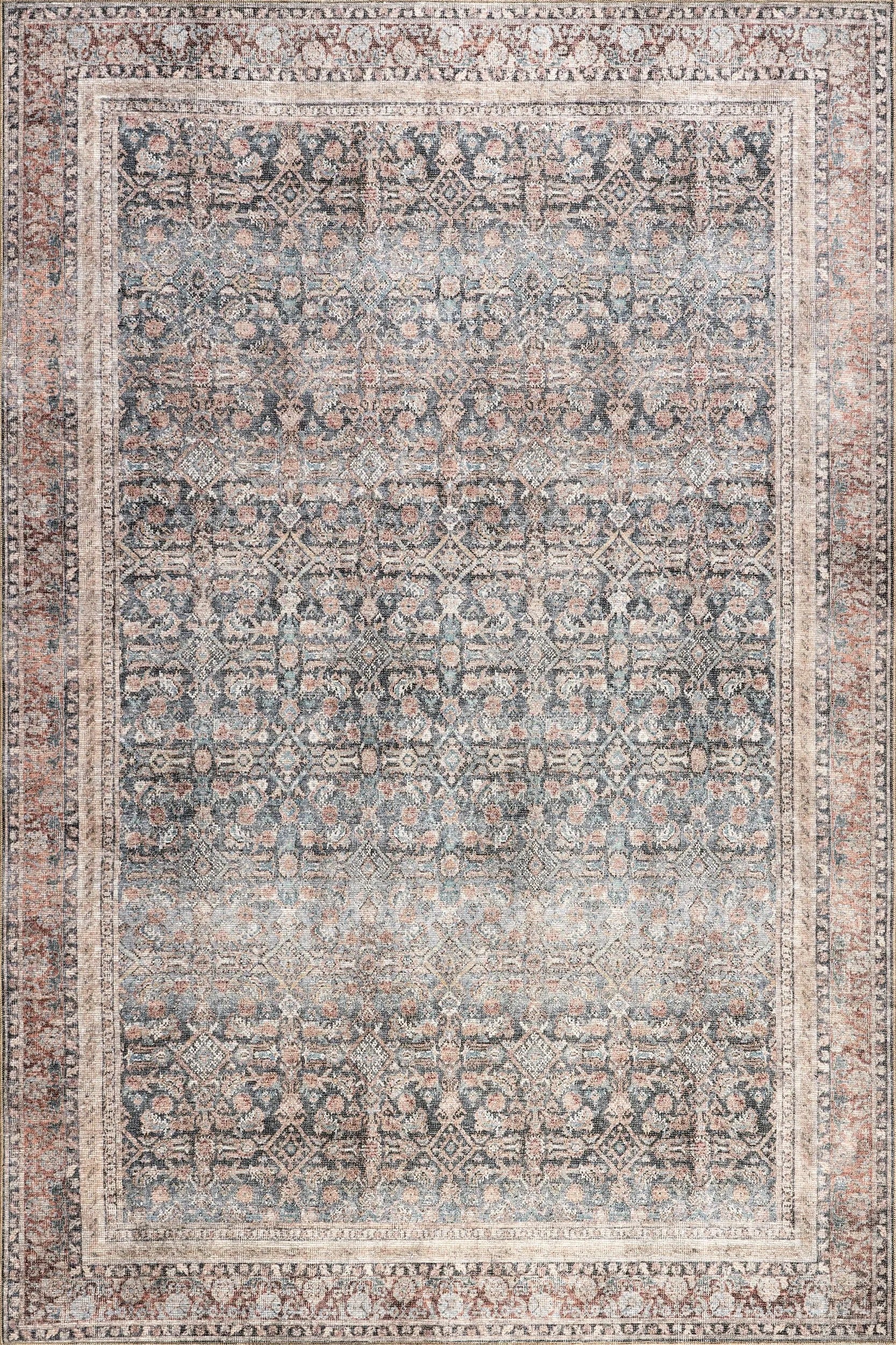 Artemis Vintage Medallion Rug - From Where Finds -