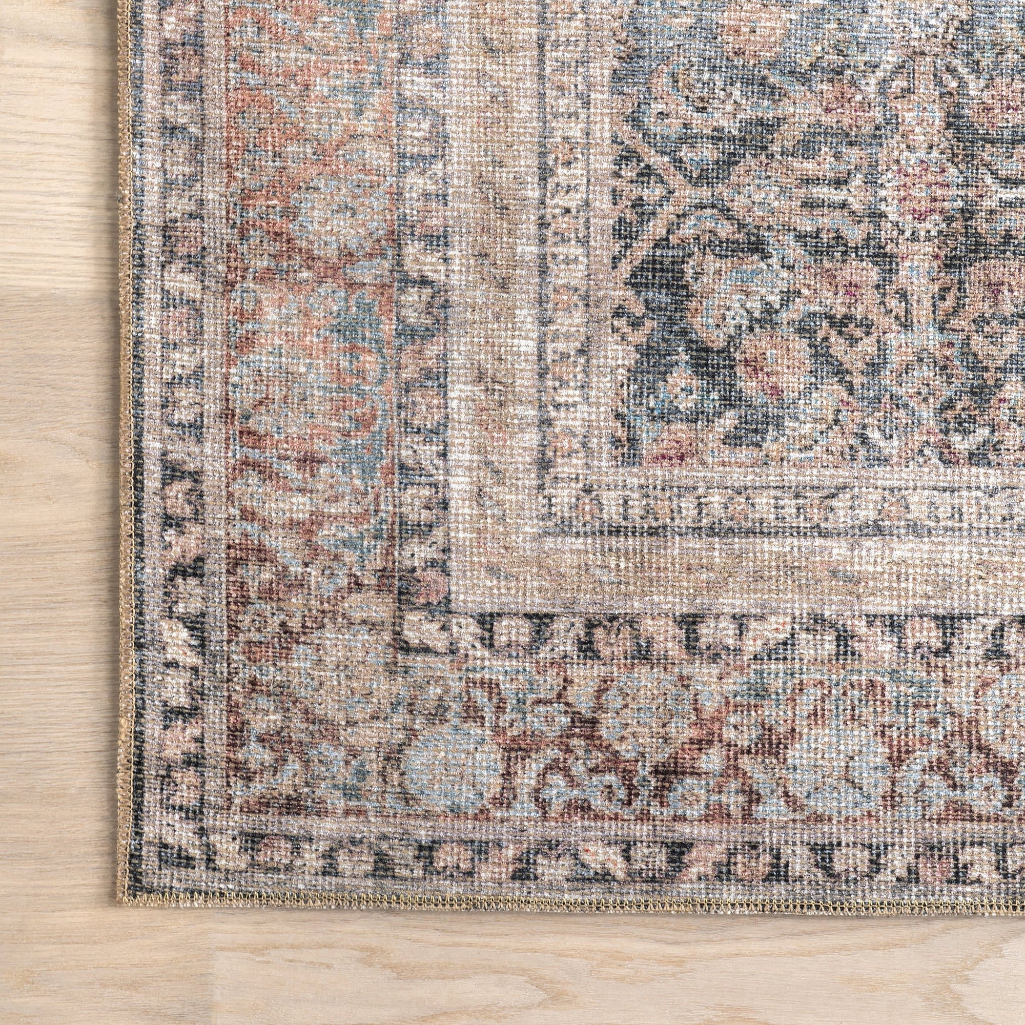 Artemis Vintage Medallion Rug - From Where Finds -