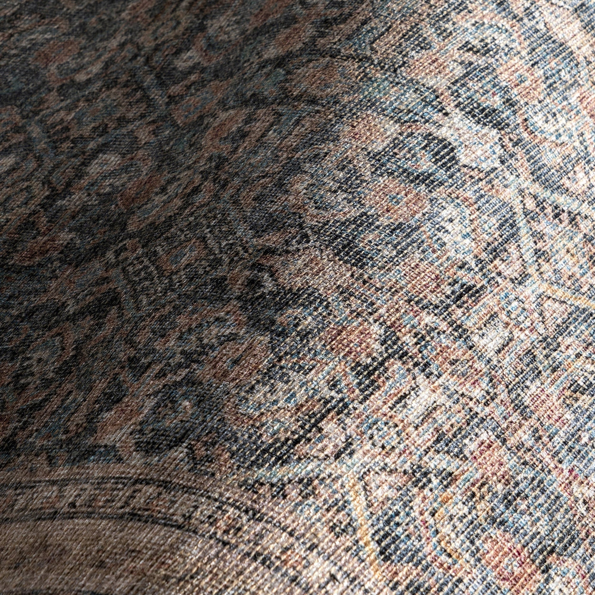 Artemis Vintage Medallion Rug - From Where Finds -