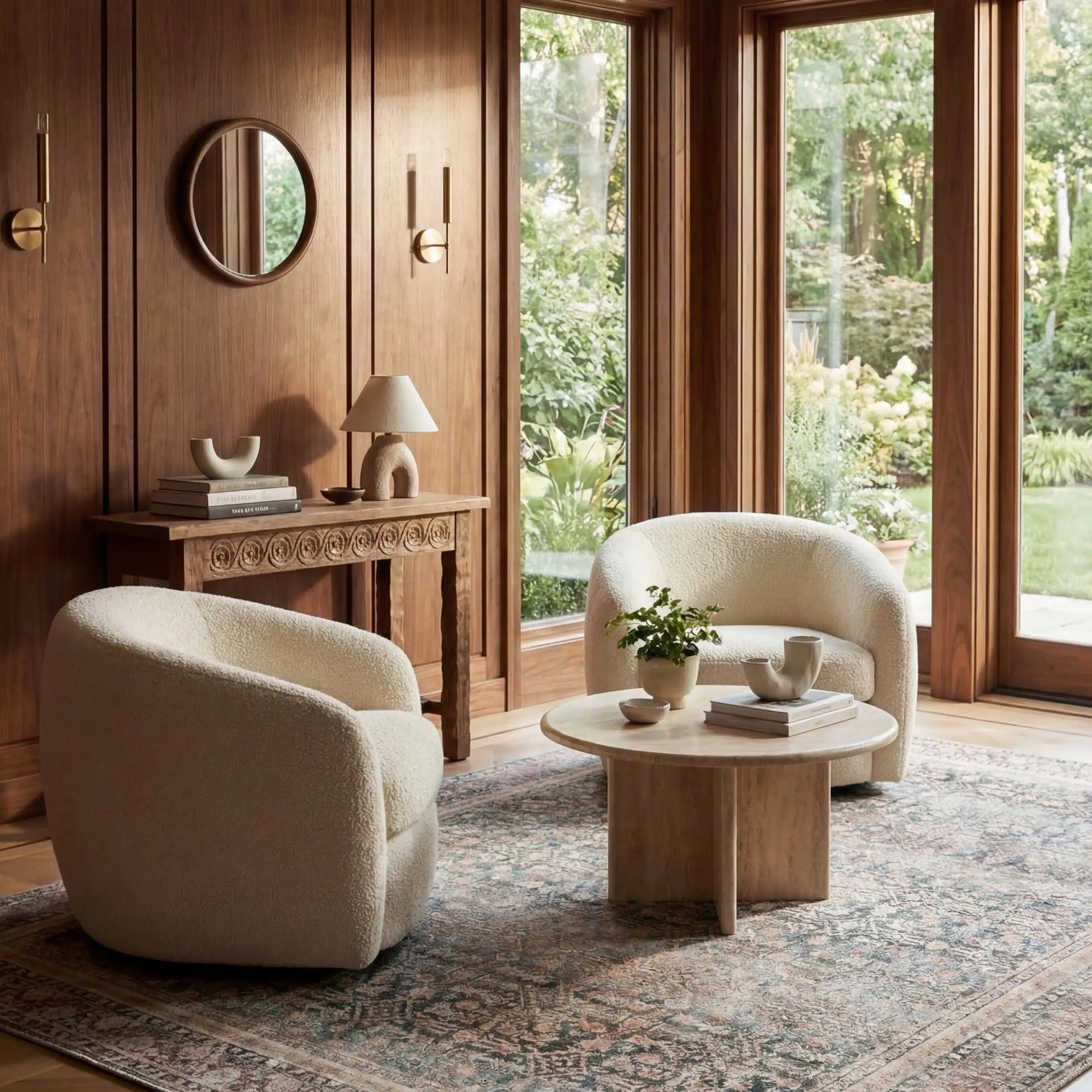 Artemis Vintage Medallion Rug - From Where Finds -