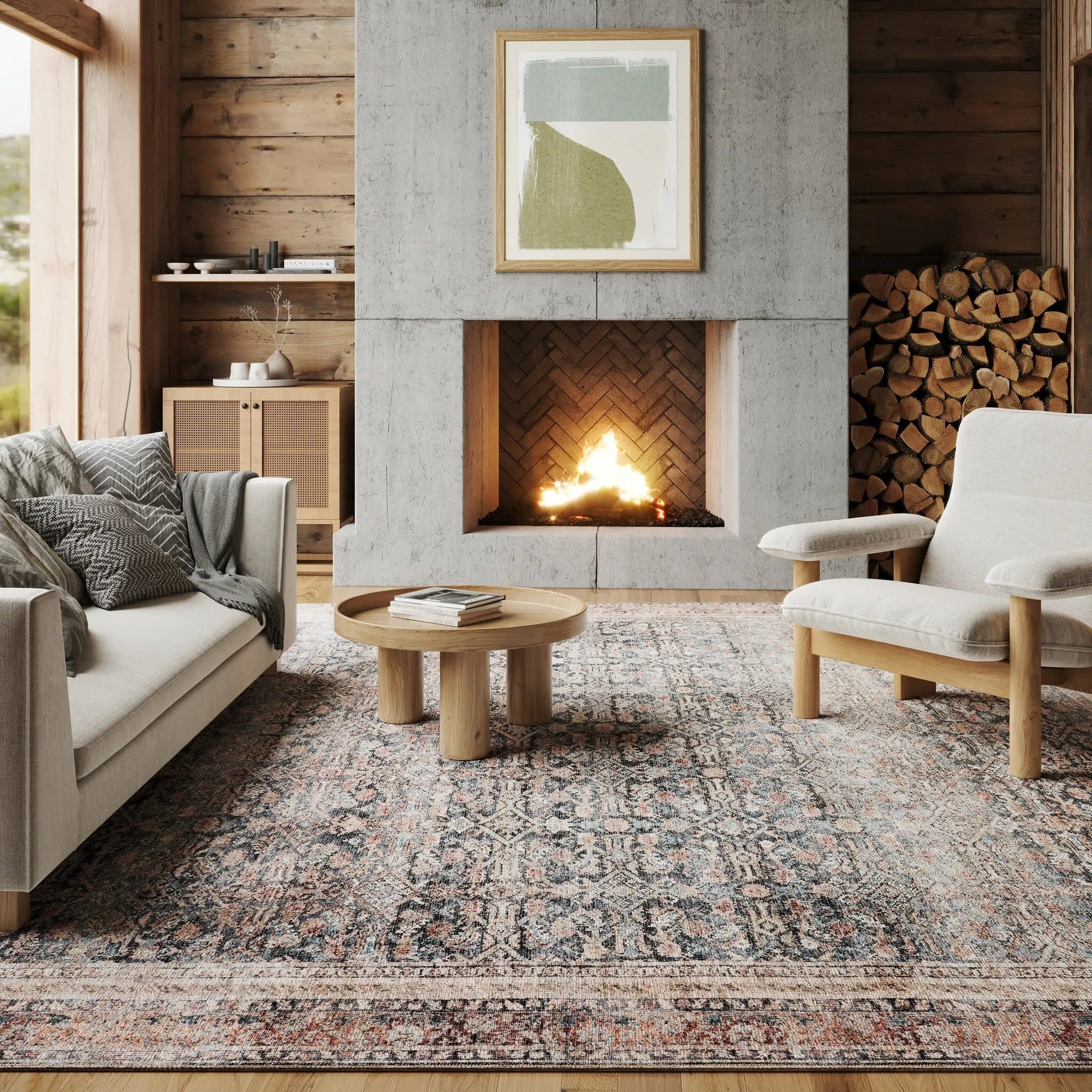 Artemis Vintage Medallion Rug - From Where Finds - 