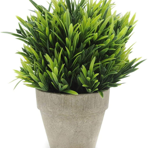 Artificial Grass Potted Plant - From Where - 