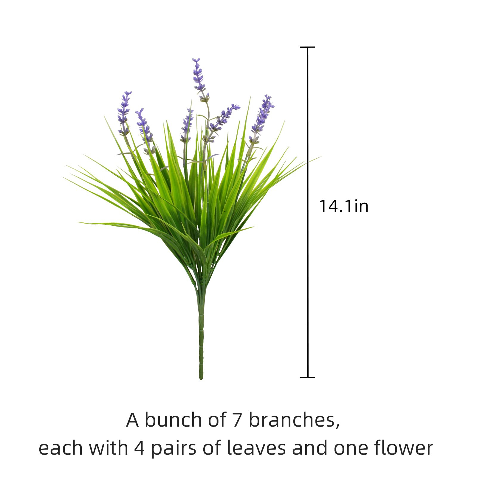 Artificial Monkey Grass with Flowers - From Where - 