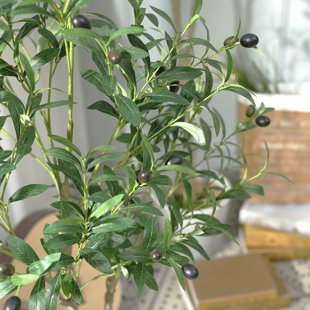 Artificial Olive Potted Tree 6ft Tall - From Where - 