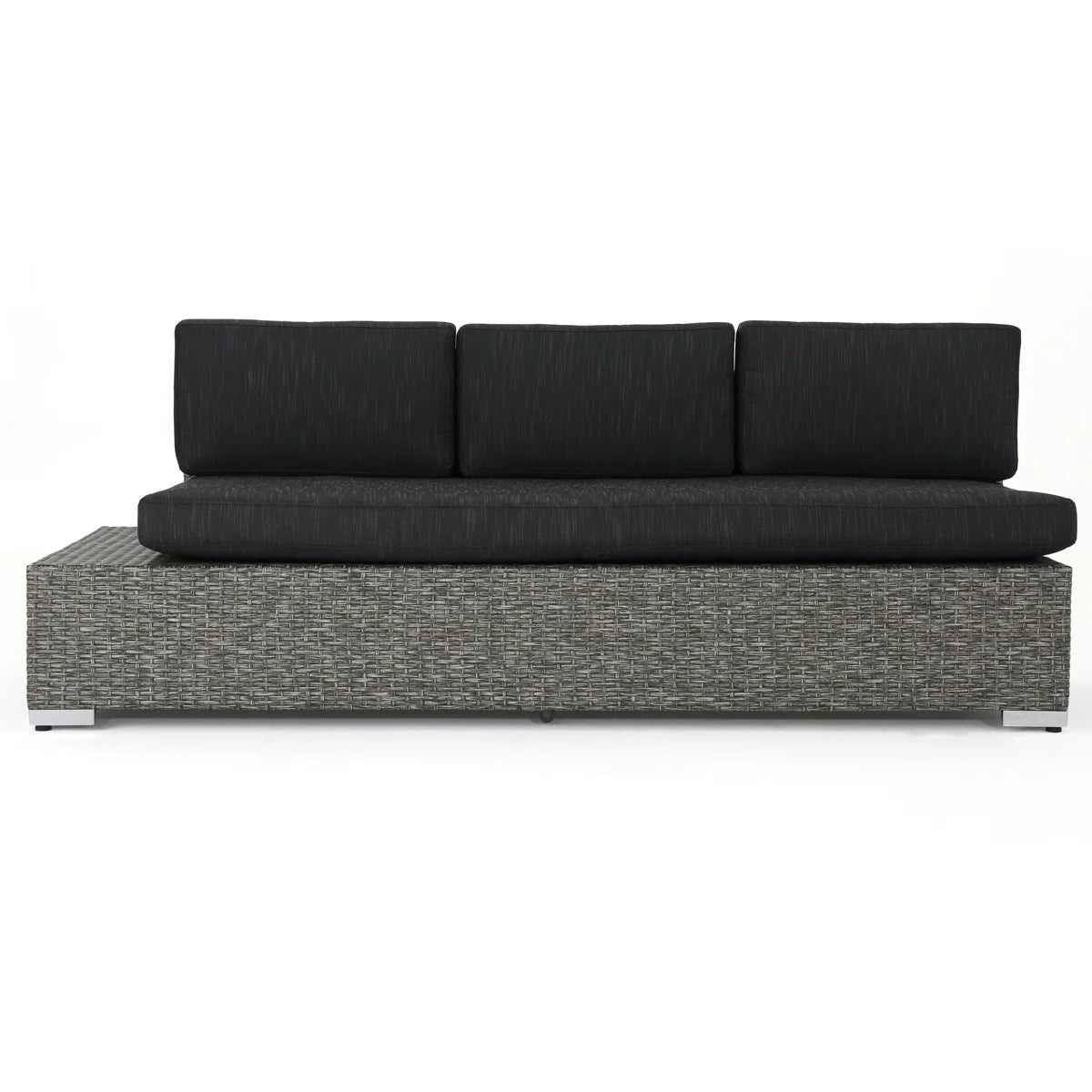 Arville 75.5" Wicker Patio Sofa - From Where - 