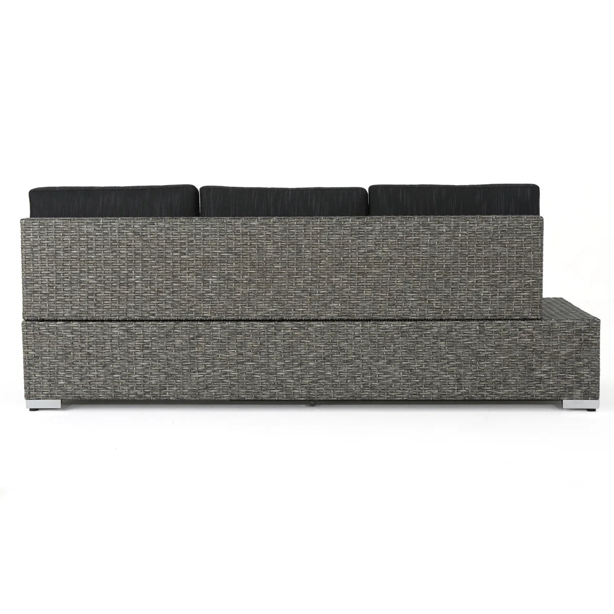 Arville 75.5" Wicker Patio Sofa - From Where - 