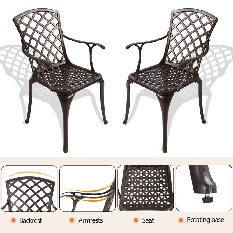 Assiyah 8 - Person Outdoor Dining Set - From Where - 