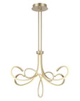 Astor 32" Abstract Chandelier - From Where - 