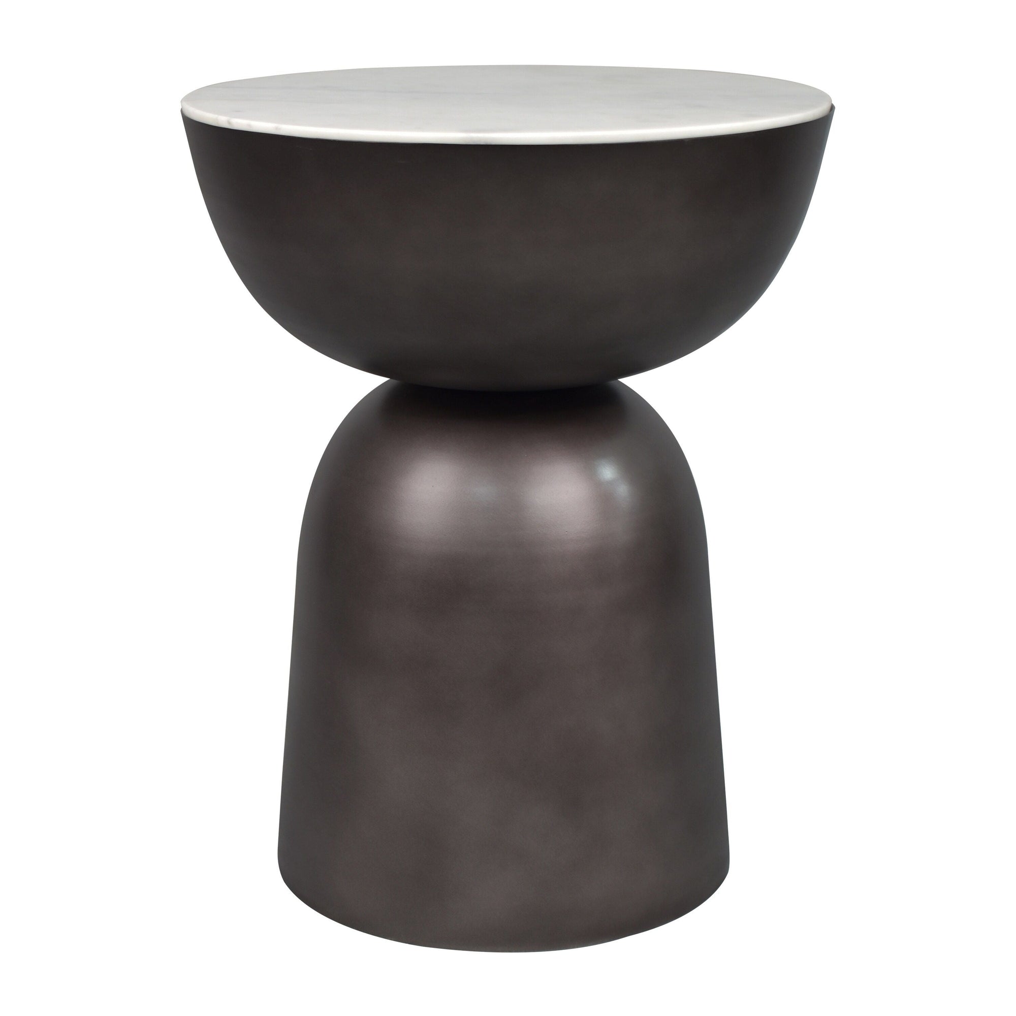Atarah Handmade Hourglass End Table - From Where - 