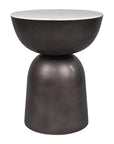 Atarah Handmade Hourglass End Table - From Where - 