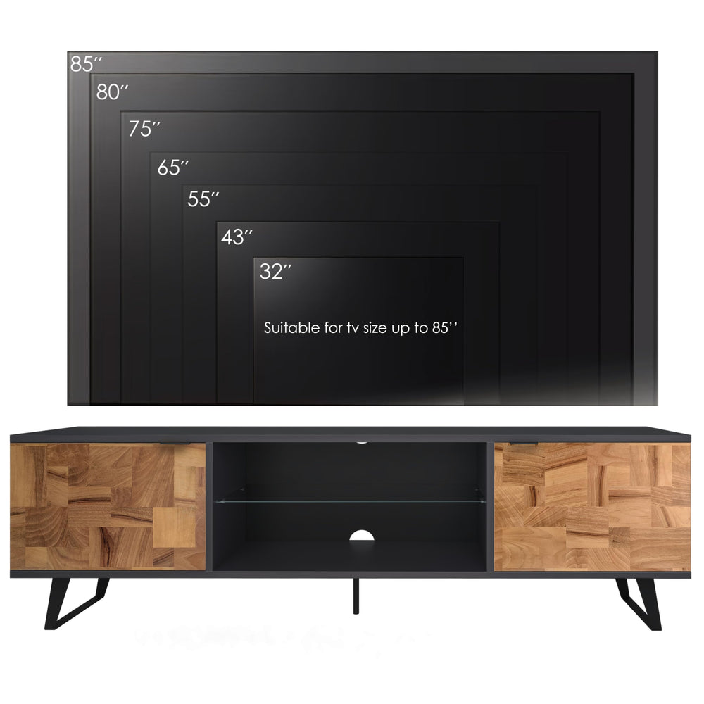 Atelier Mobili Grey TV Stand - From Where - 
