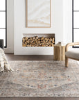 Atrium Medallion Spill Proof Washable Rug - From Where Finds -