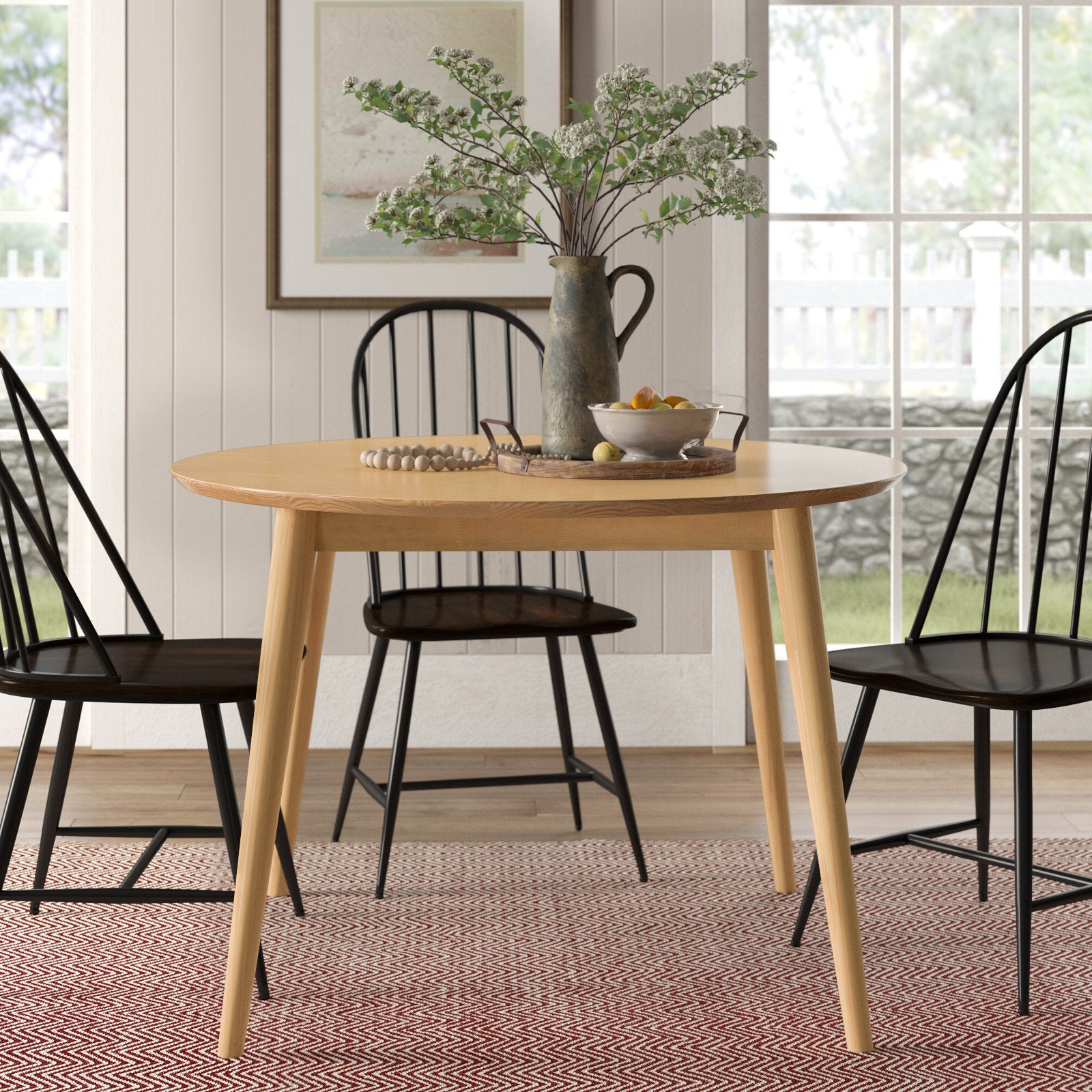 Aubrianah Solid Wood Dining Table - From Where - 